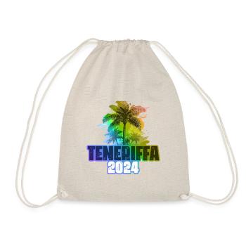 Tenerife 2024 Vacances Palmiers Colorés - Sac de sport léger - nature - Devant