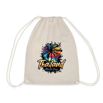 Vacances de l’équipage de fête en Thaïlande - Sac de sport léger - nature - Devant
