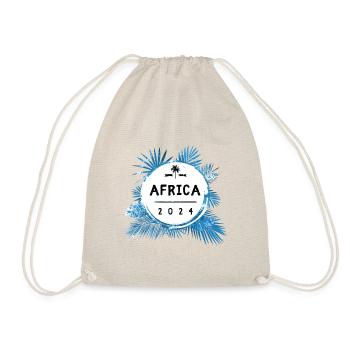 Afrika 2024 Bunt - Turnbeutel - Natur - Vorne