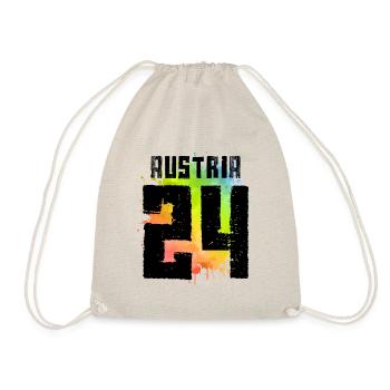 Österreich 24 Trikot 2024 Austria - Turnbeutel - Natur - Vorne