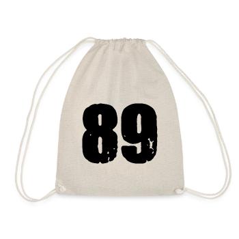 89 number jersey - Drawstring Bag - nature - Front