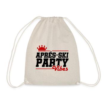 Apres Ski Party Vibes - Turnbeutel - Natur - Vorne