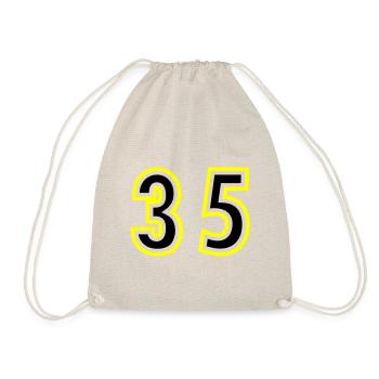 35 Number College - Drawstring Bag - nature - Front