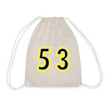 53 Number College - Drawstring Bag - nature - Front