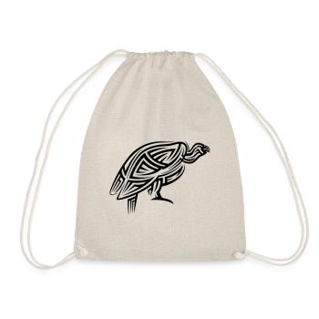 Tatouage tribal vautour - Sac de sport léger - nature - Devant