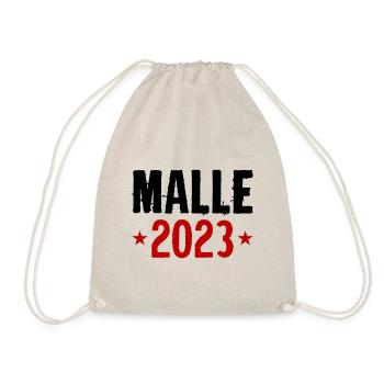 Malle 2023 - Drawstring Bag - nature - Front