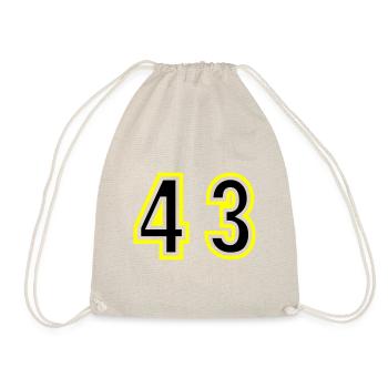 43 Number College - Drawstring Bag - nature - Front