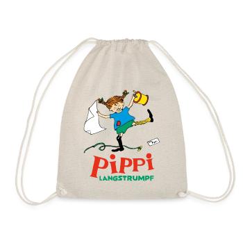 Pippi Longstocking Pippi Has Fun - Drawstring Bag - nature - Front