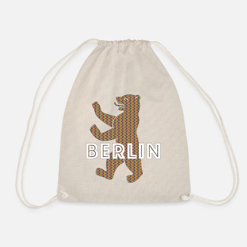 Berliner Bär - Turnbeutel - Natur