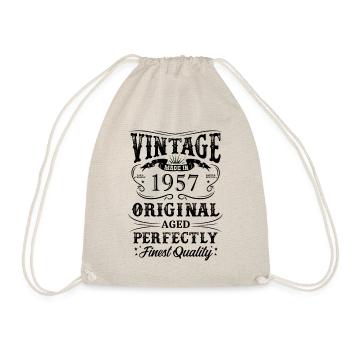 Vintage Made In 1957 67 ans d’être génial - Sac de sport léger - nature - Devant