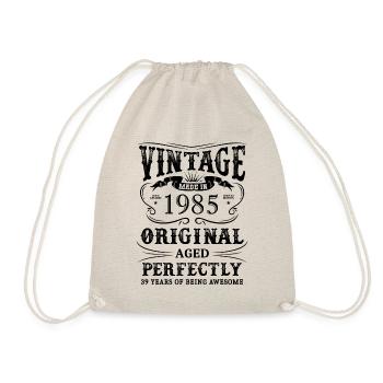 Vintage Made In 1985 39 ans d’être génial - Sac de sport léger - nature - Devant