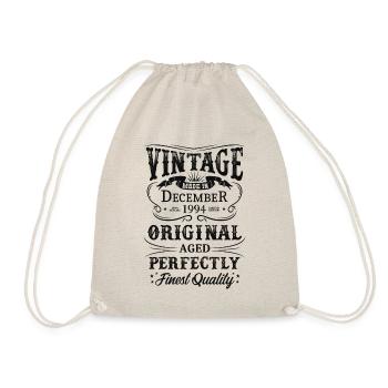 Vintage Made In 1994 Year Born December 1994 - Drawstring Bag - nature - Front