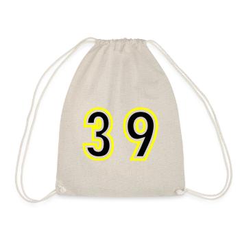 39 Number College - Drawstring Bag - nature - Front