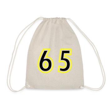 65 Nombre Collège - Sac de sport léger - nature - Devant