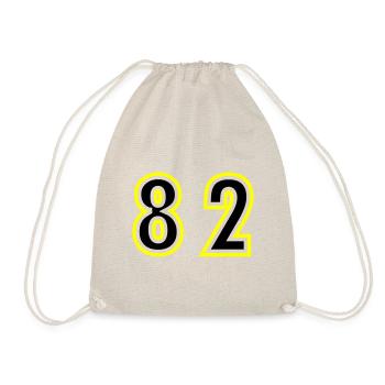 82 Nombre Collège - Sac de sport léger - nature - Devant