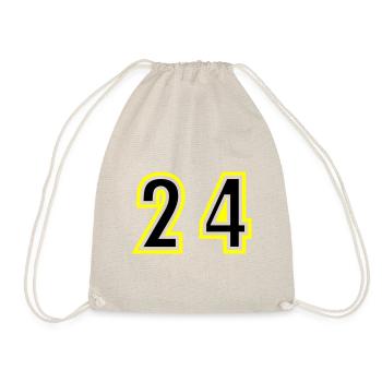 24 Number College - Drawstring Bag - nature - Front