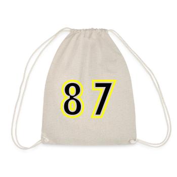 87 Number College - Drawstring Bag - nature - Front