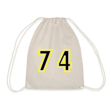 74 Number College - Drawstring Bag - nature - Front