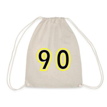 90 Number College - Drawstring Bag - nature - Front