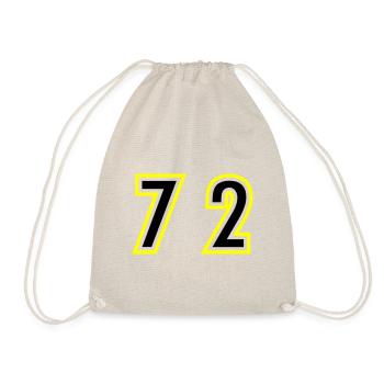 72 Number College - Drawstring Bag - nature - Front
