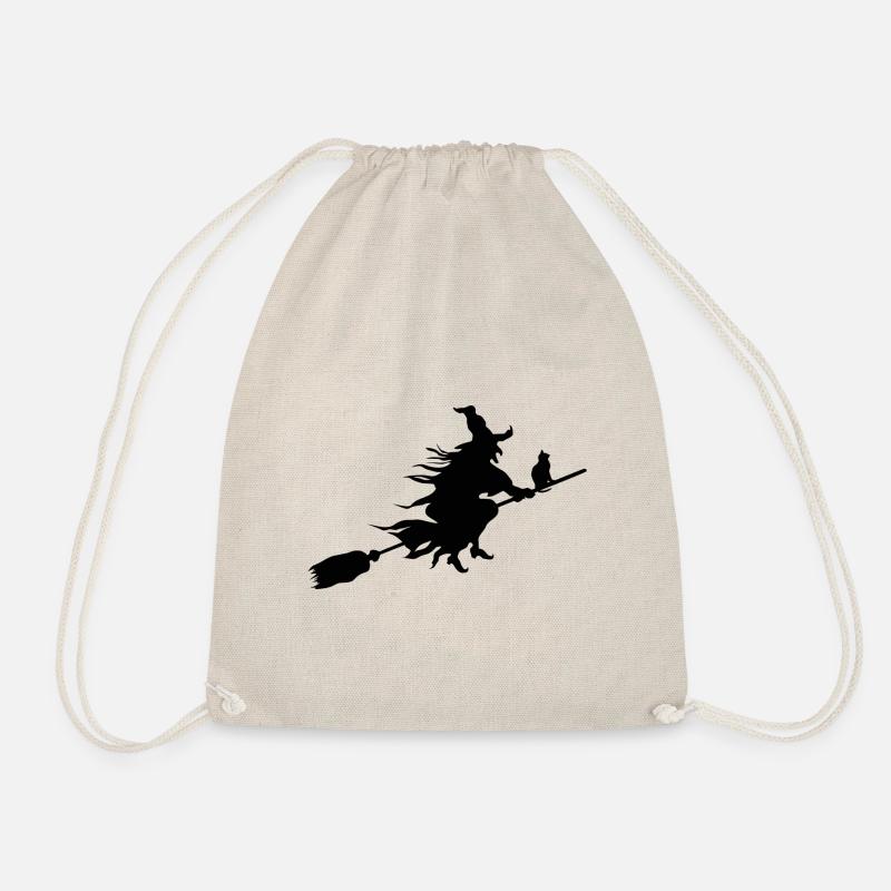 witch - Drawstring Bag - nature