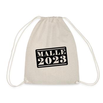 Malle 2023 - Turnbeutel - Natur - Vorne