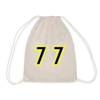 77 Number College - Drawstring Bag - nature - Front