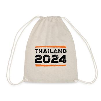 Thailand 2024 Saying - Drawstring Bag - nature - Front