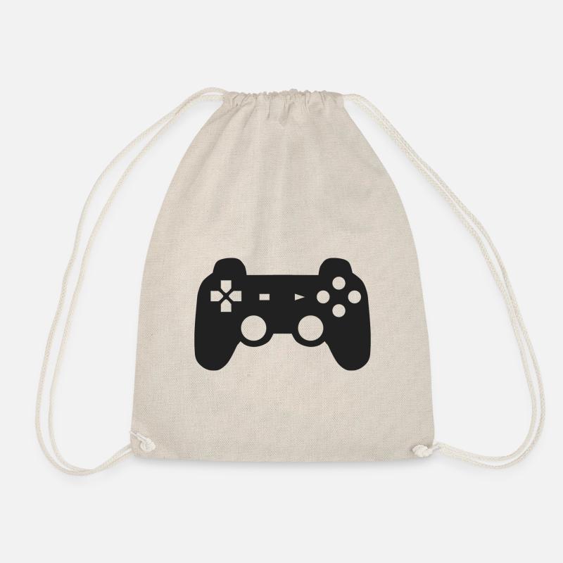 Gamepad - Turnbeutel - Natur