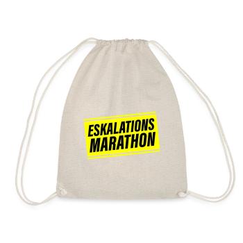 Eskalations Marathon - Turnbeutel - Natur - Vorne