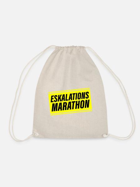 Eskalations Marathon - Turnbeutel - Natur
