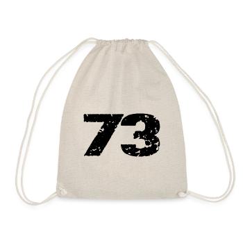 73 Maillot numéro - Sac de sport léger - nature - Devant