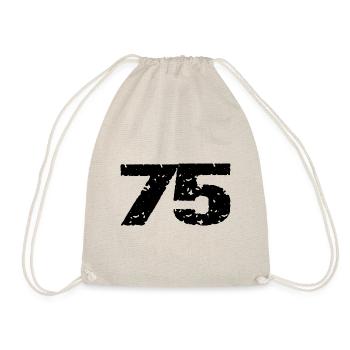 75 Maillot numéro - Sac de sport léger - nature - Devant