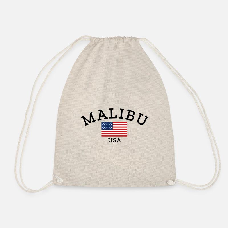 Malibu - Drawstring Bag - nature