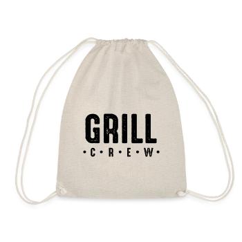 Grill Crew - Turnbeutel - Natur - Vorne