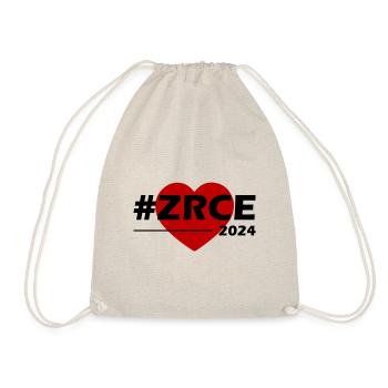 Zrce 2024 Heart Love - Drawstring Bag - nature - Front