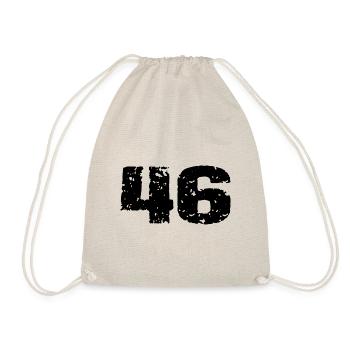 46 Number jersey - Drawstring Bag - nature - Front