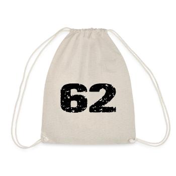 62 Maillot numéro - Sac de sport léger - nature - Devant