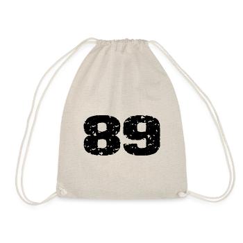 89 Number jersey - Drawstring Bag - nature - Front