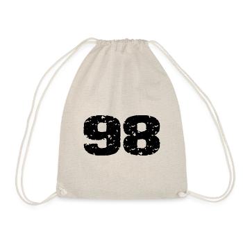98 Number jersey - Drawstring Bag - nature - Front