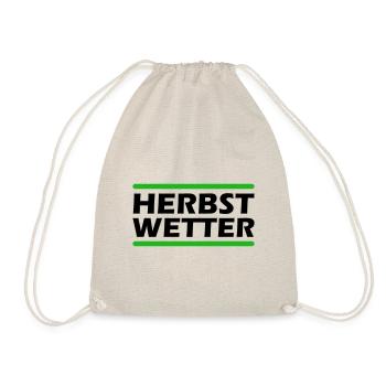Herbst Wetter - Turnbeutel - Natur - Vorne