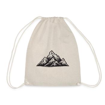 Mountains Nature Symbol - Drawstring Bag - nature - Front