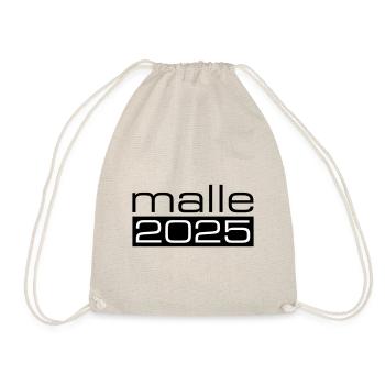 Malle 2025 - Turnbeutel - Natur - Vorne