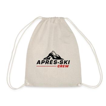 Apres Ski Crew - Turnbeutel - Natur - Vorne