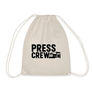 Presse Équipe Reporter Rapport correspondant - Sac de sport léger - nature - Devant