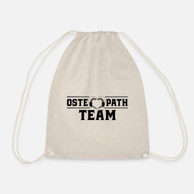 Osteopath Team Osteopathen Beruf Osteopathie - Turnbeutel - Natur