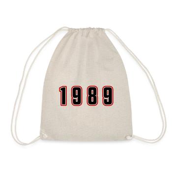 1989 Year Number - Drawstring Bag - nature - Front