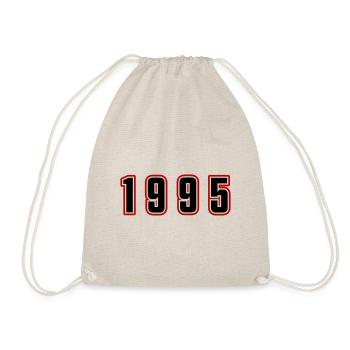 1995 Year Number - Drawstring Bag - nature - Front