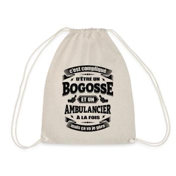 BOGOSSE ET AMBULANCIER - Sac de sport léger - nature - Devant