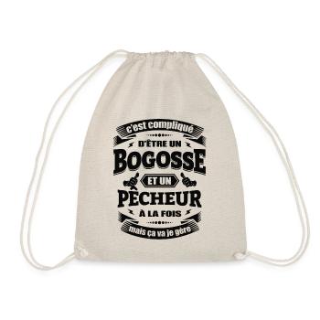 BOGOSSE ET PÊCHEUR - Sac de sport léger - nature - Devant